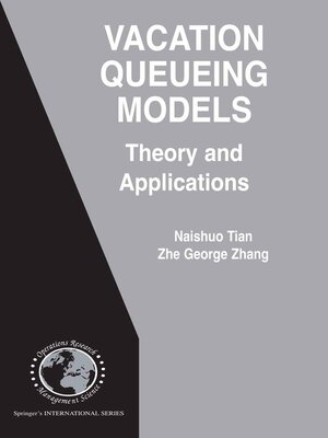 cover image of Vacation Queueing Models